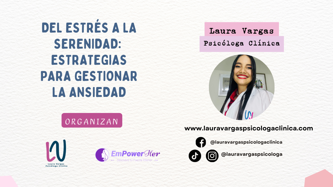 Laura Vargas curso del estrés a la serenidad 